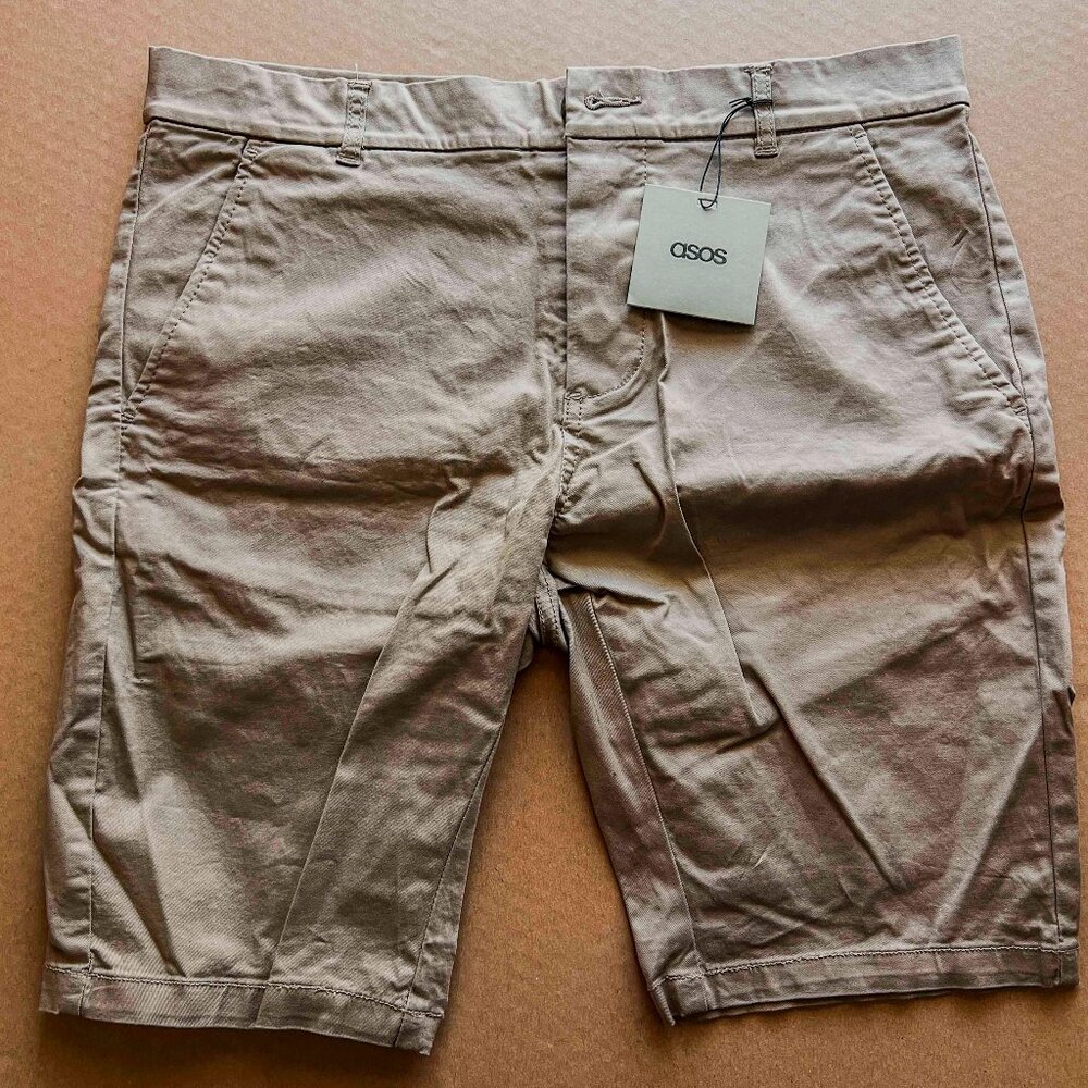 ASOS brand Shorts Beige/tan Size 32" BNWT